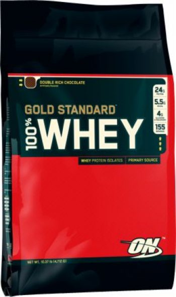 Optimum Nutrition | Gold Standard 100% Whey (10 Lbs.) | Double Rich Chocolate